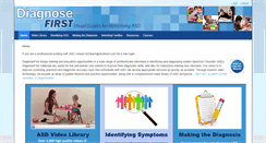 Desktop Screenshot of diagnosefirst.com